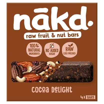 Picture of NAKD COCOA DELIGHT GF 4X35G